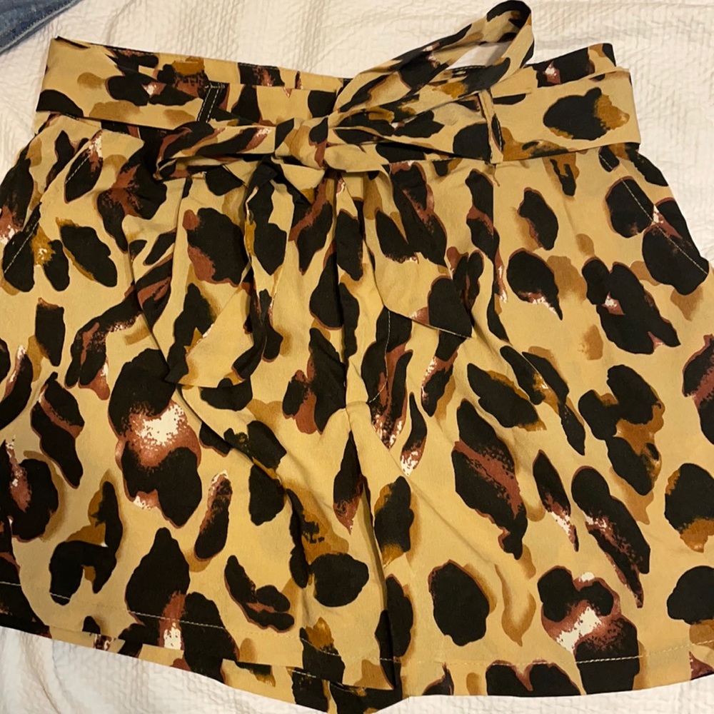 Cheetah shorts